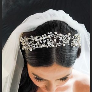 Headpiece with Pearls for Wedding or Special Event